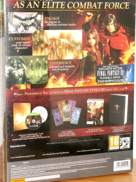 Editie de colectie - Final Fantasy Type-0 HD Collectors Edition