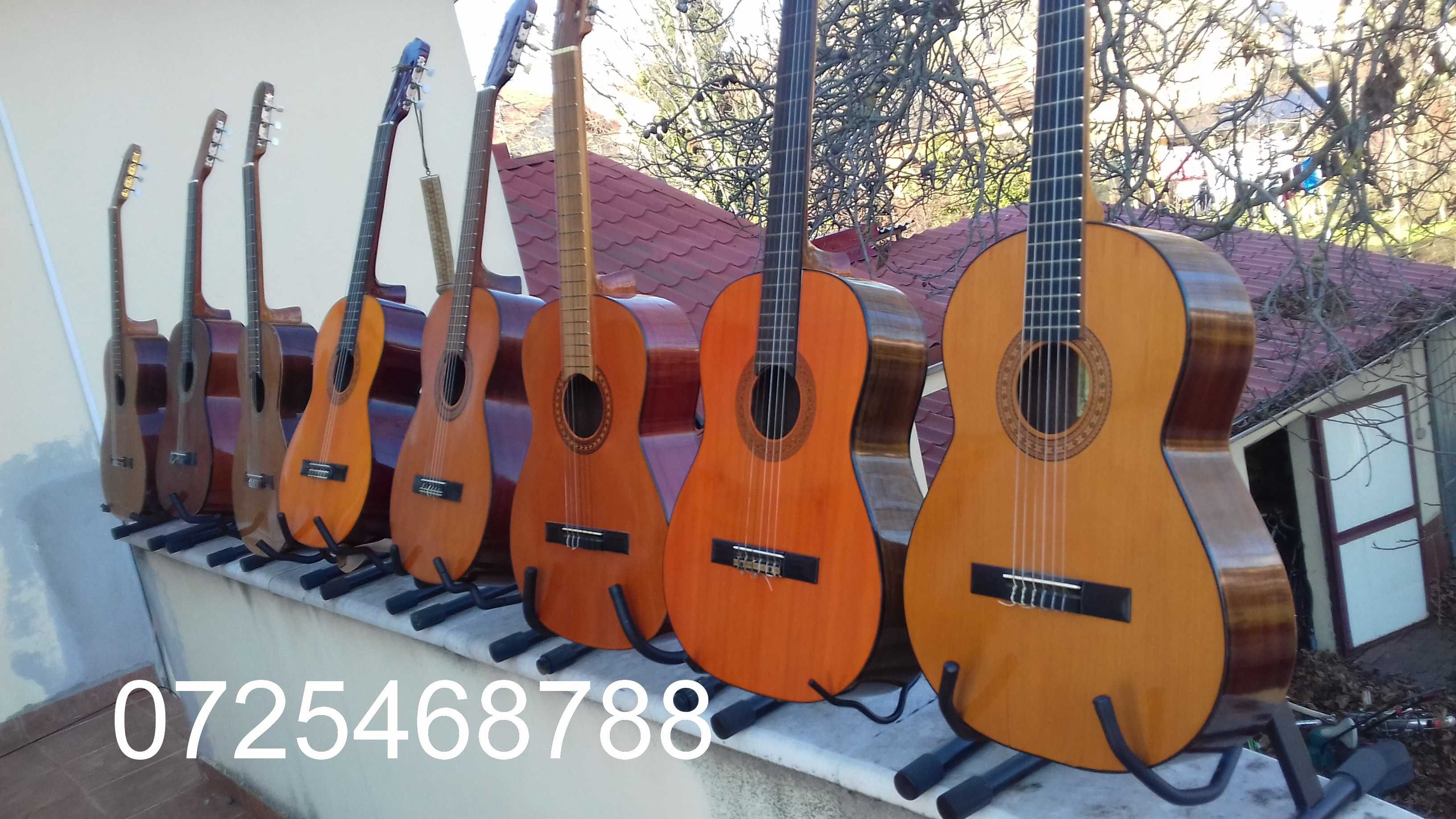 chitara clasica acustica model 4/4 3/4 combo amplificator