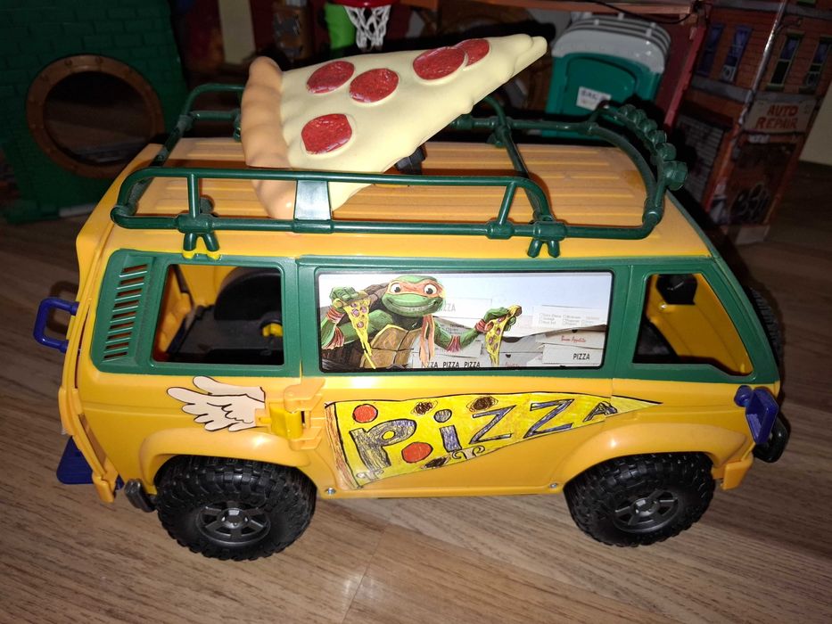 Костенурки нинджа Пълен хаос камион микробус