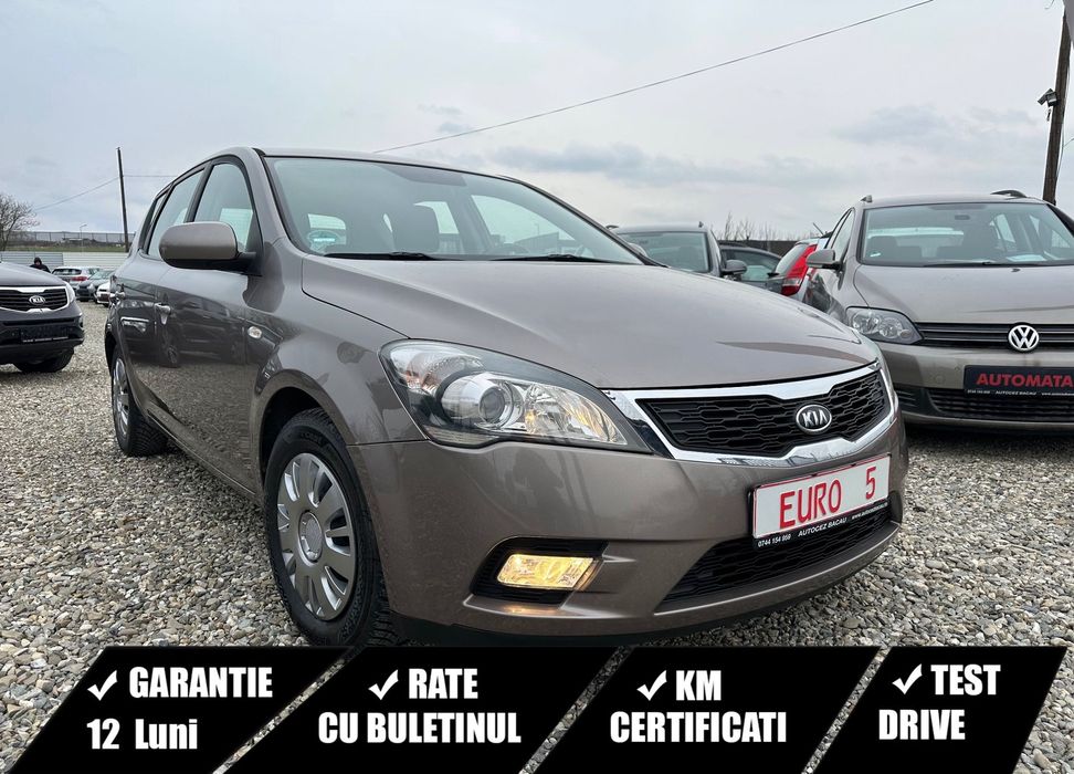 Kia Ceed 2010 Benzină 1.4 Mpi E5 / RATE / GARANTIE