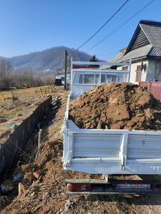 Transport Marfă, Excavări, Sapaturi, Miniexcavator: Nisip,Macadam..