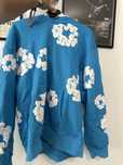 Hanorac denim tears albastru
