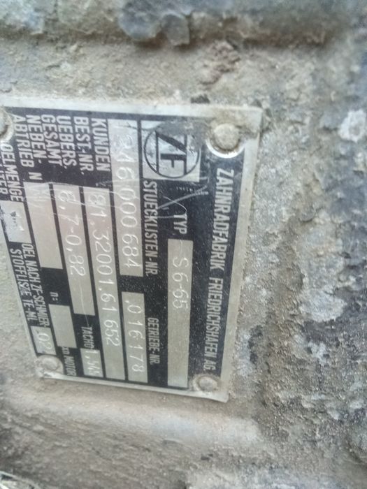 Vând cutie viteze ZF și diferențial MAN 1
