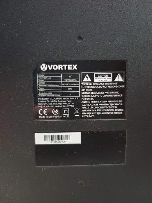 Televizor led Smart Vortex 43 "