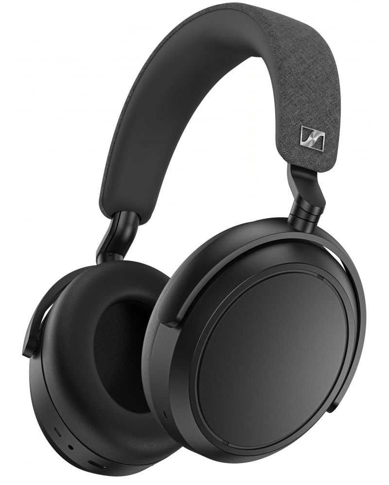 Căști wireless Sennheiser - Momentum 4 Wireless, ANC, negre