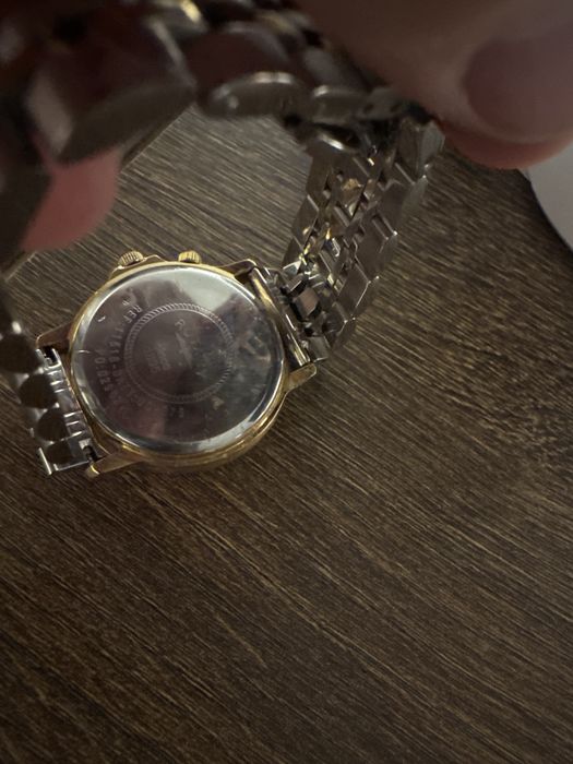 Ceas rotary alarm placat in aur de 18k