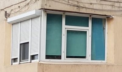Termopan cu rama Rehau folosit la balcon
