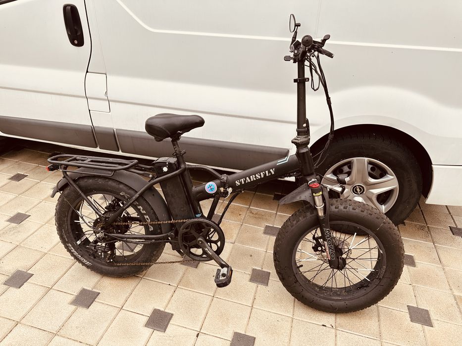 Bicicleta electrica 2 baterii asistat/acceleratie