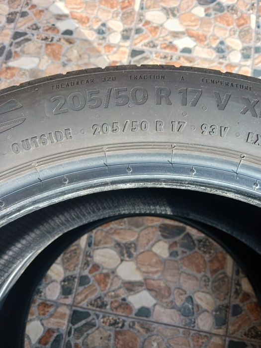 Cauciucuri vară "CONTINENTAL" 205/50R17 DOT 2025