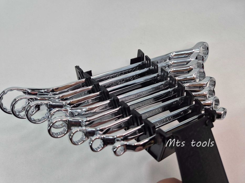 Trusa chei 8 piese combinate / fixe / inelare cu cot
