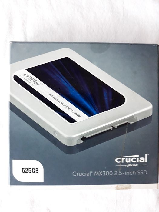 Crucial MX300 525Gb ssd hdd
