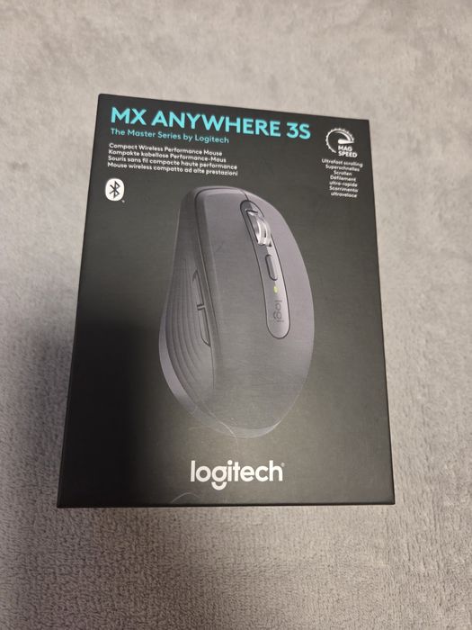 Mouse mx anywhere 3s negru nou