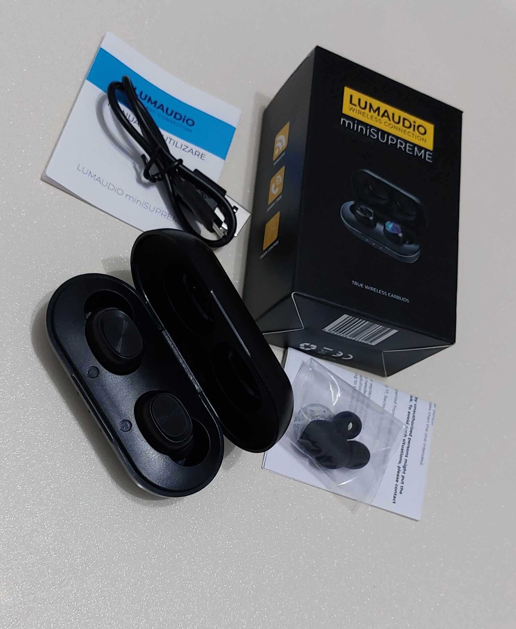 Casti Bluetooth Wireless LUMAUDiO miniSUPREME