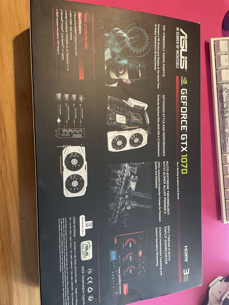 asus gtx 1070 dual