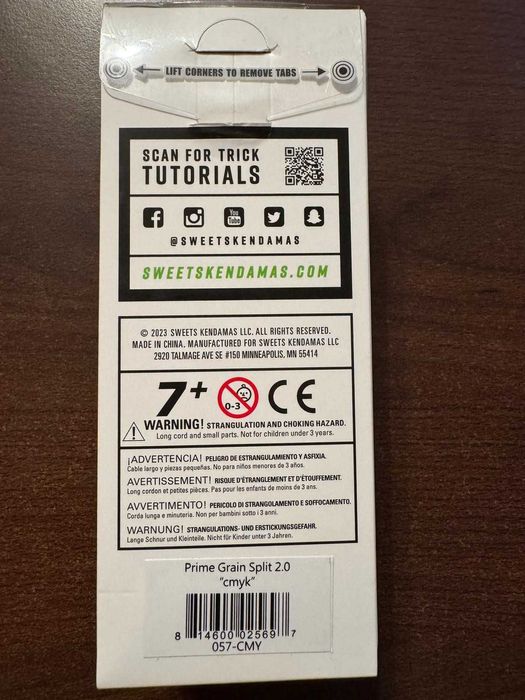 Kendama Sweets Prime Grain Split 2.0 - CMYC, noua !