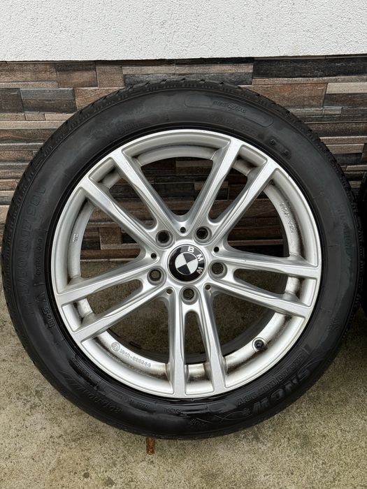 Vand jante originale BMW r17 echipate cu anvelope de iarna