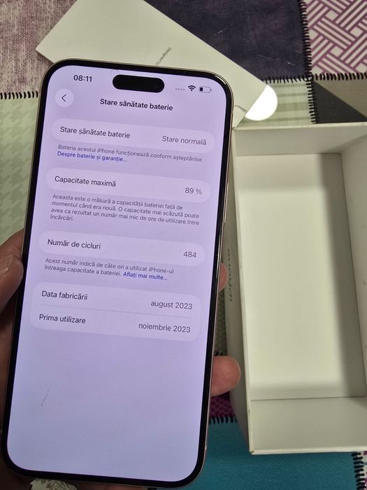 Iphone 15 plus culoare roz