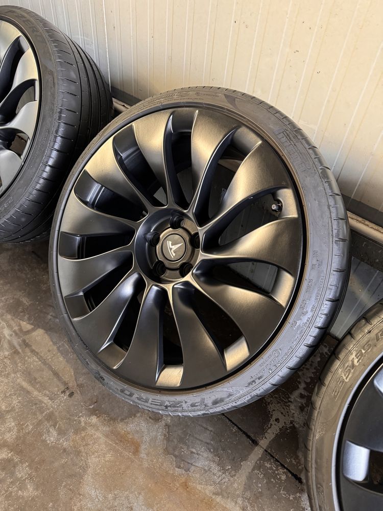 Jante Tesla 20” Uberturbine cu senzori 235/35/20 Vara