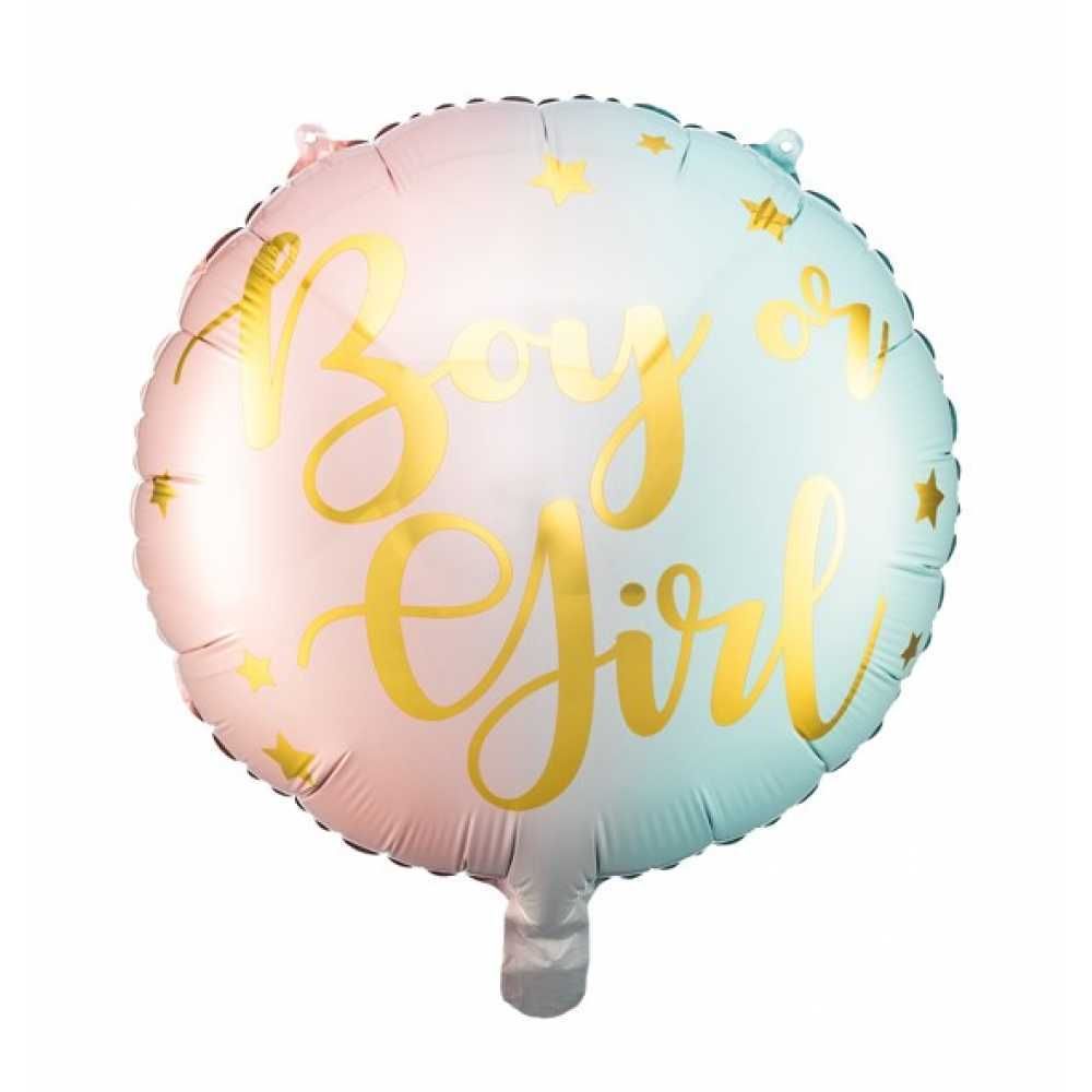 Boy or Girl Gender Reveal cu Confetti