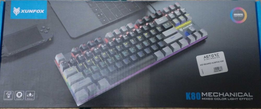 Klaviatura RGB K80