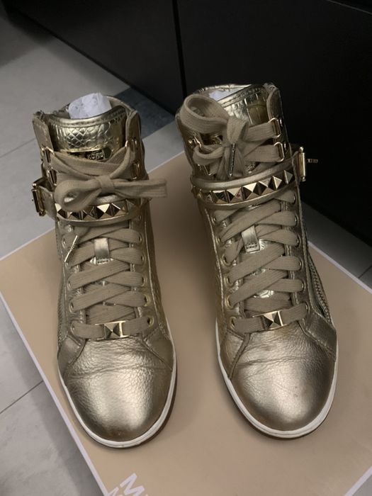 Кожени спортни обувки Michael Kors