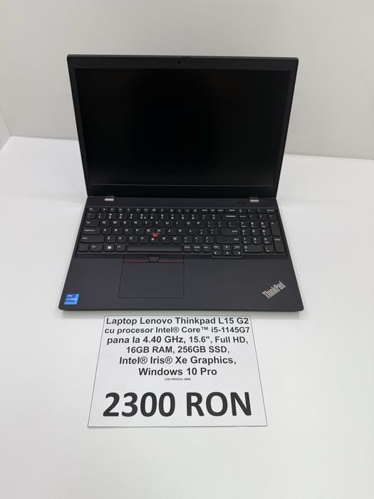 Fane Amanet: Laptop Lenovo Thinkpad L15 G2 Intel Core i5-1145G7