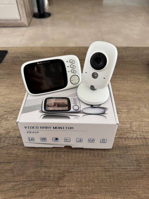 Video Baby Monitor VB603 cu Night Vision,termometru, stare foarte bună