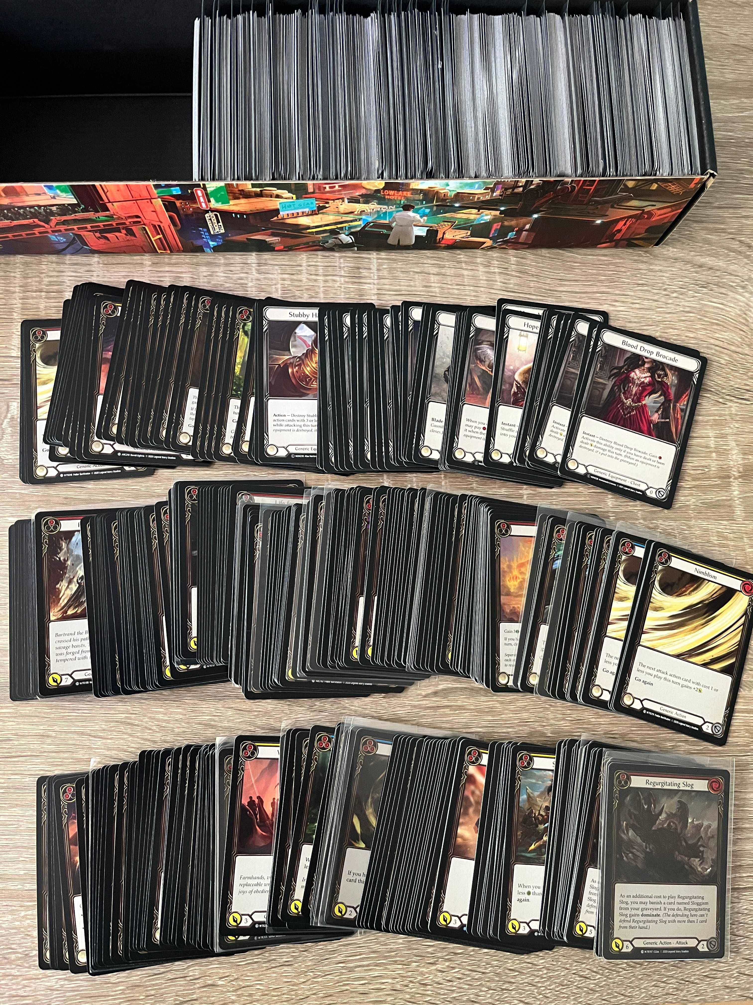 Flesh and Blood TCG бълк карти