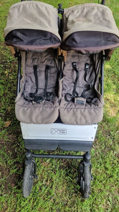 Количка за близнаци Duet Luxury Collection - Mountain Buggy