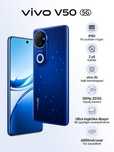 Vivo V50 12+12/256  Sky Blue . Obmen Bor Modeliga qarab .