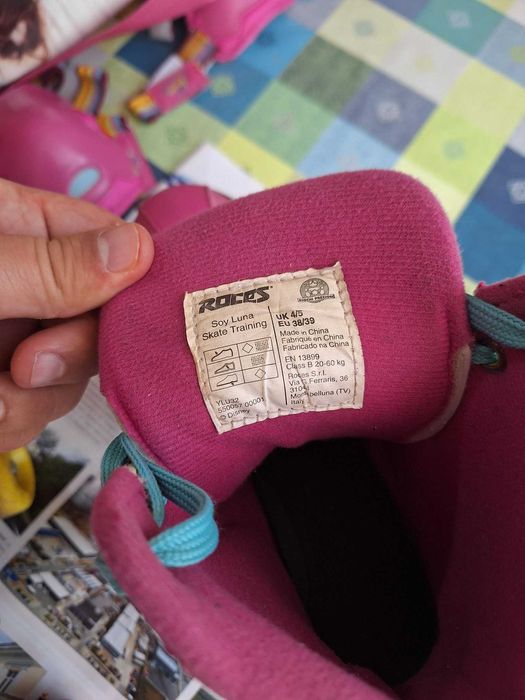 Кънки Soy Luna със сак и аксесоари