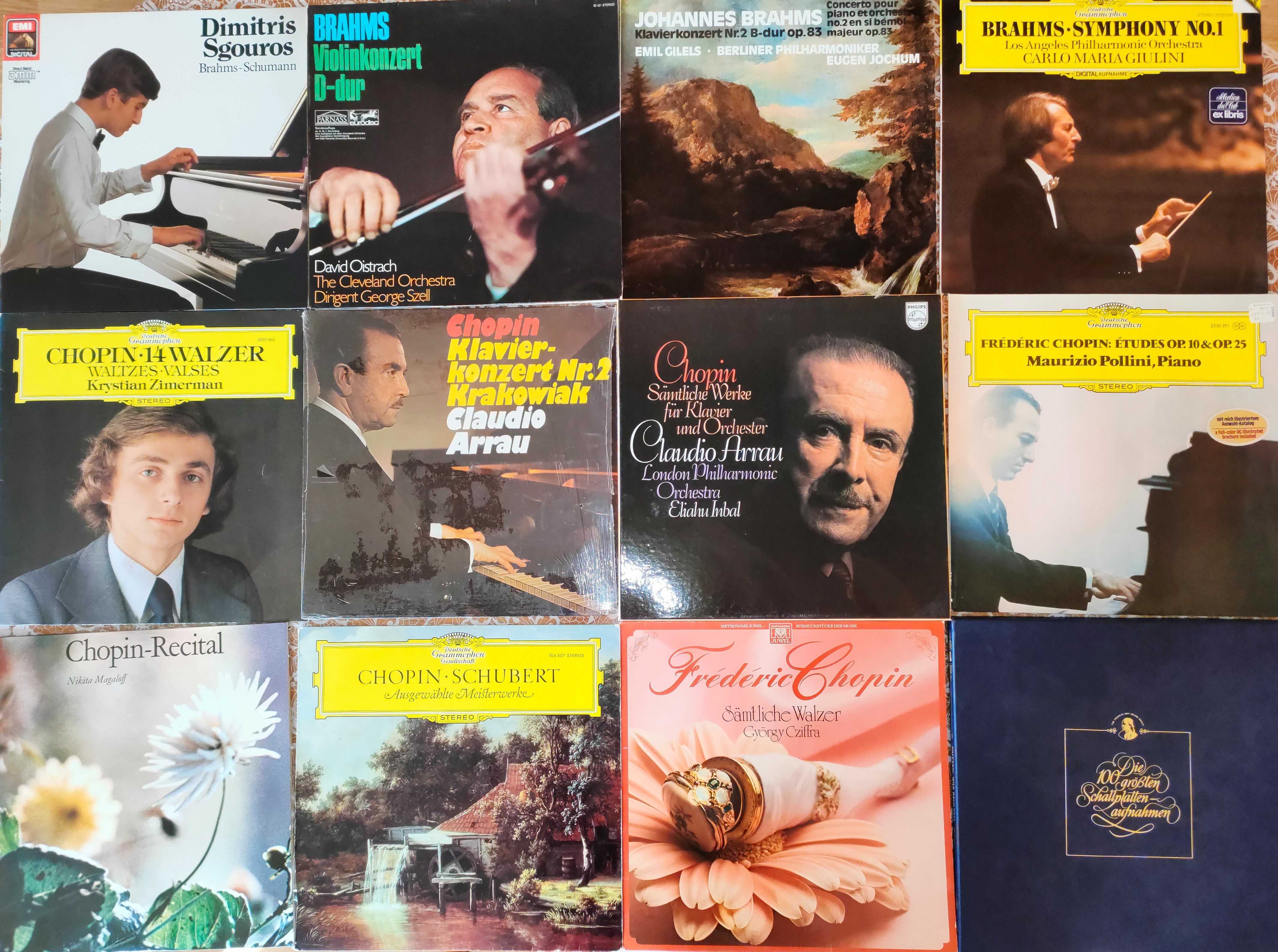 Discuri vinil/vinyl - Clasica -Chopin, Brahms, Liszt, Cziffra