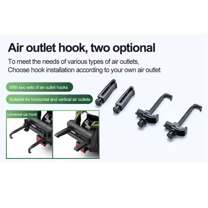 Suport Auto pentru Pahar, cu Prindere in Grila de Ventilatie, Negru