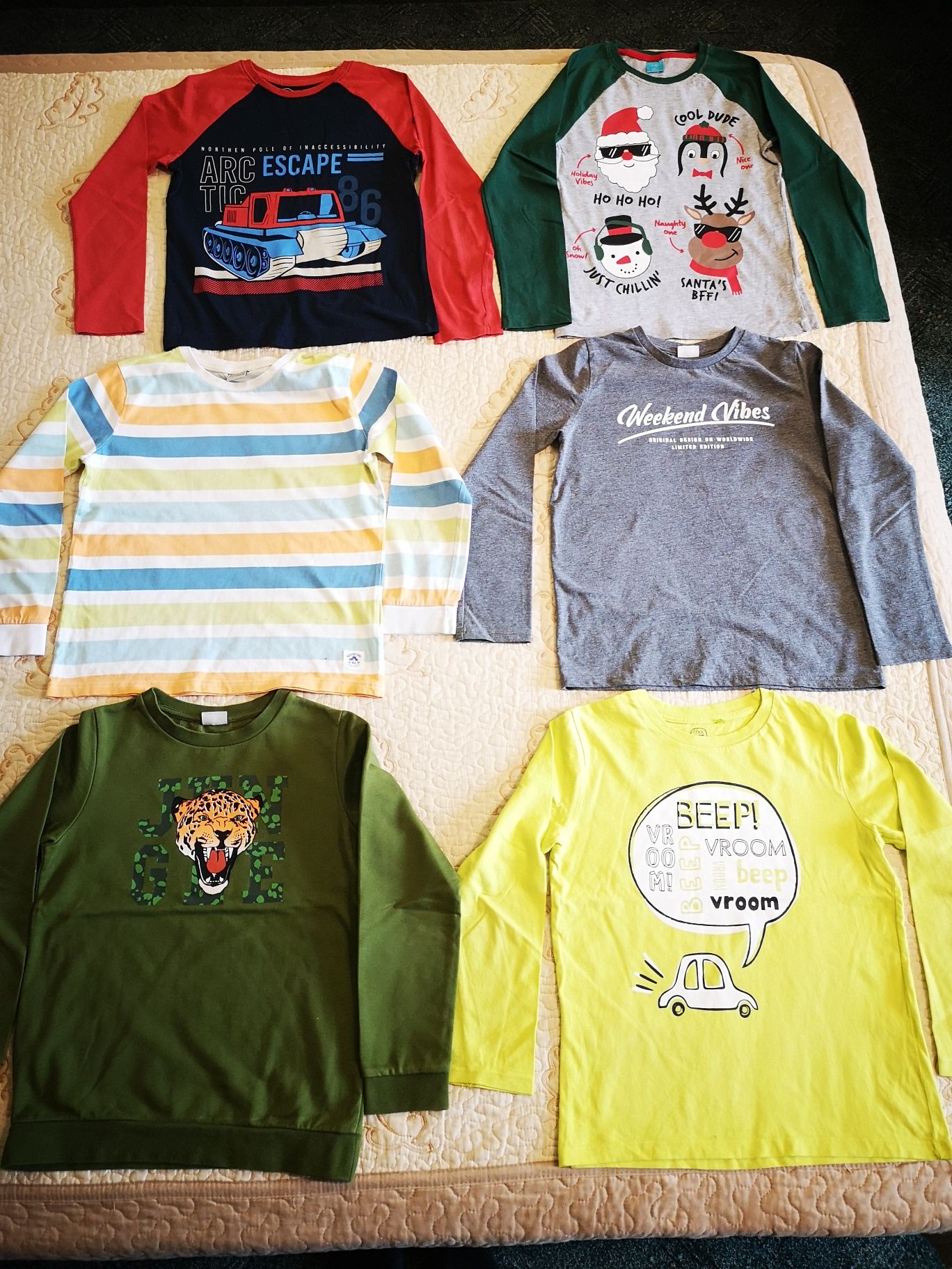 Tricouri/bluze băieți 128-134 cm