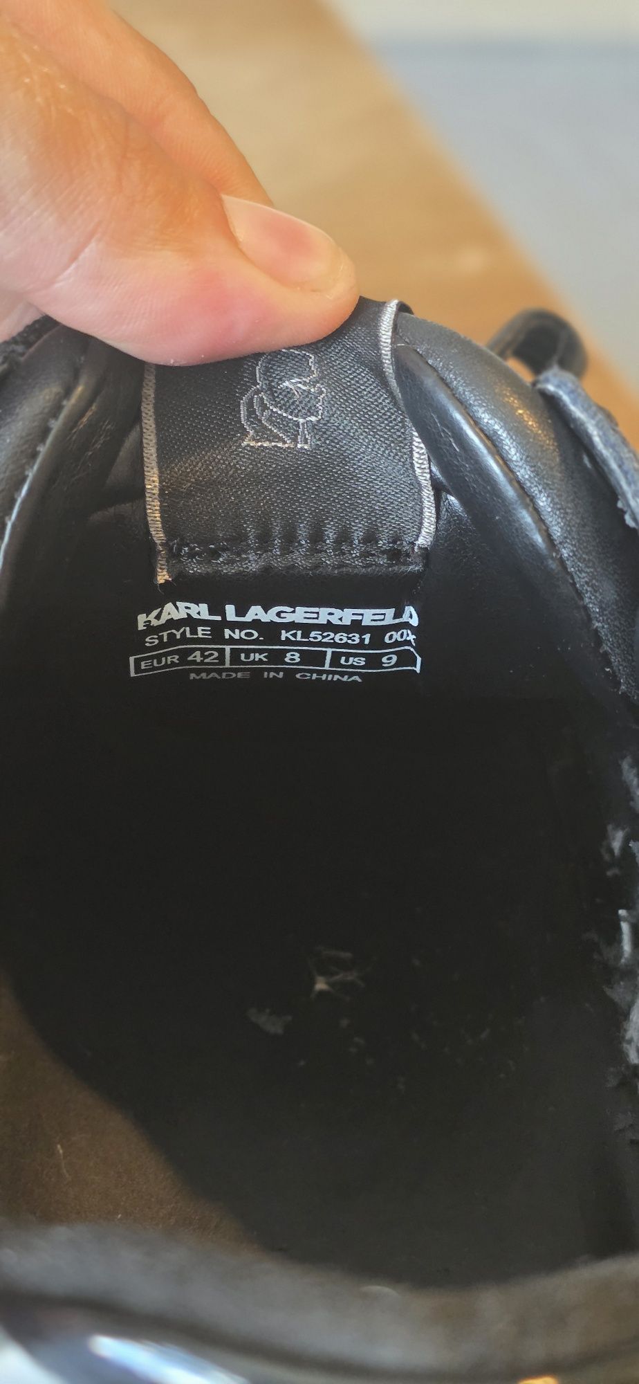 Мъжки кецове Karl lagerfeld и Converse