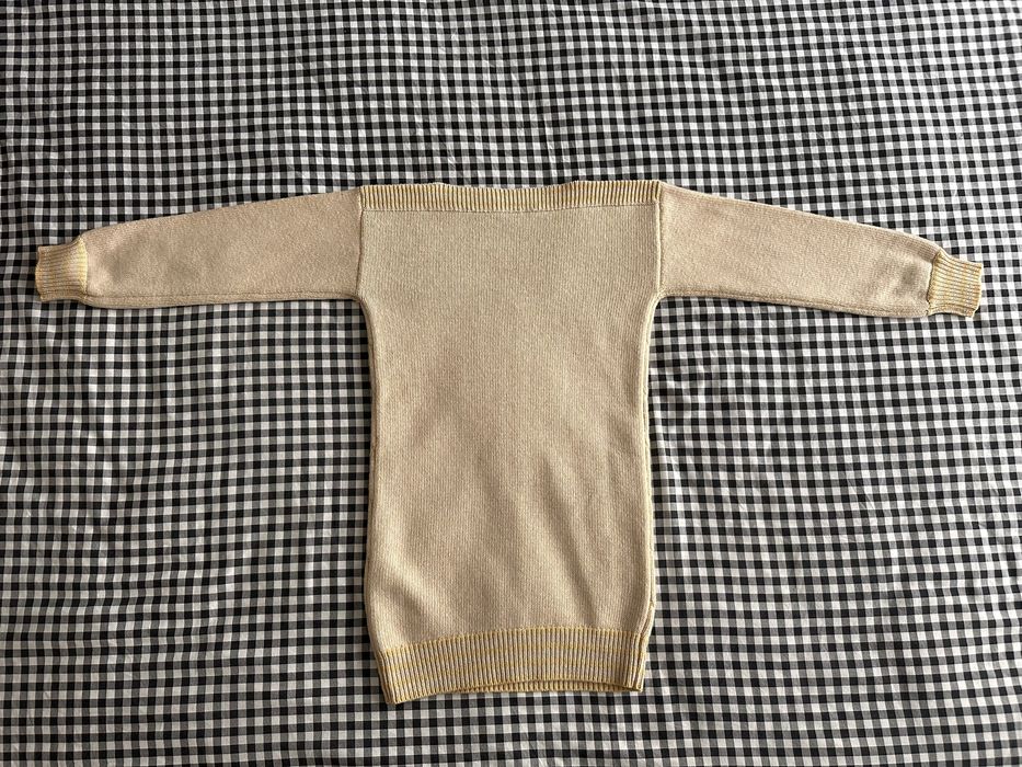 Pulover Marca Gucci, nou, nepurtat, bej-galben.