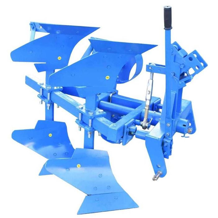 Plug agricol reversibil manual cu 2 trupite pentru arat utilaj nou