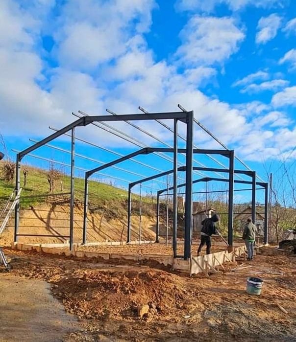 Executăm la comandă structuri metalice pentru hale depozite ateliere s