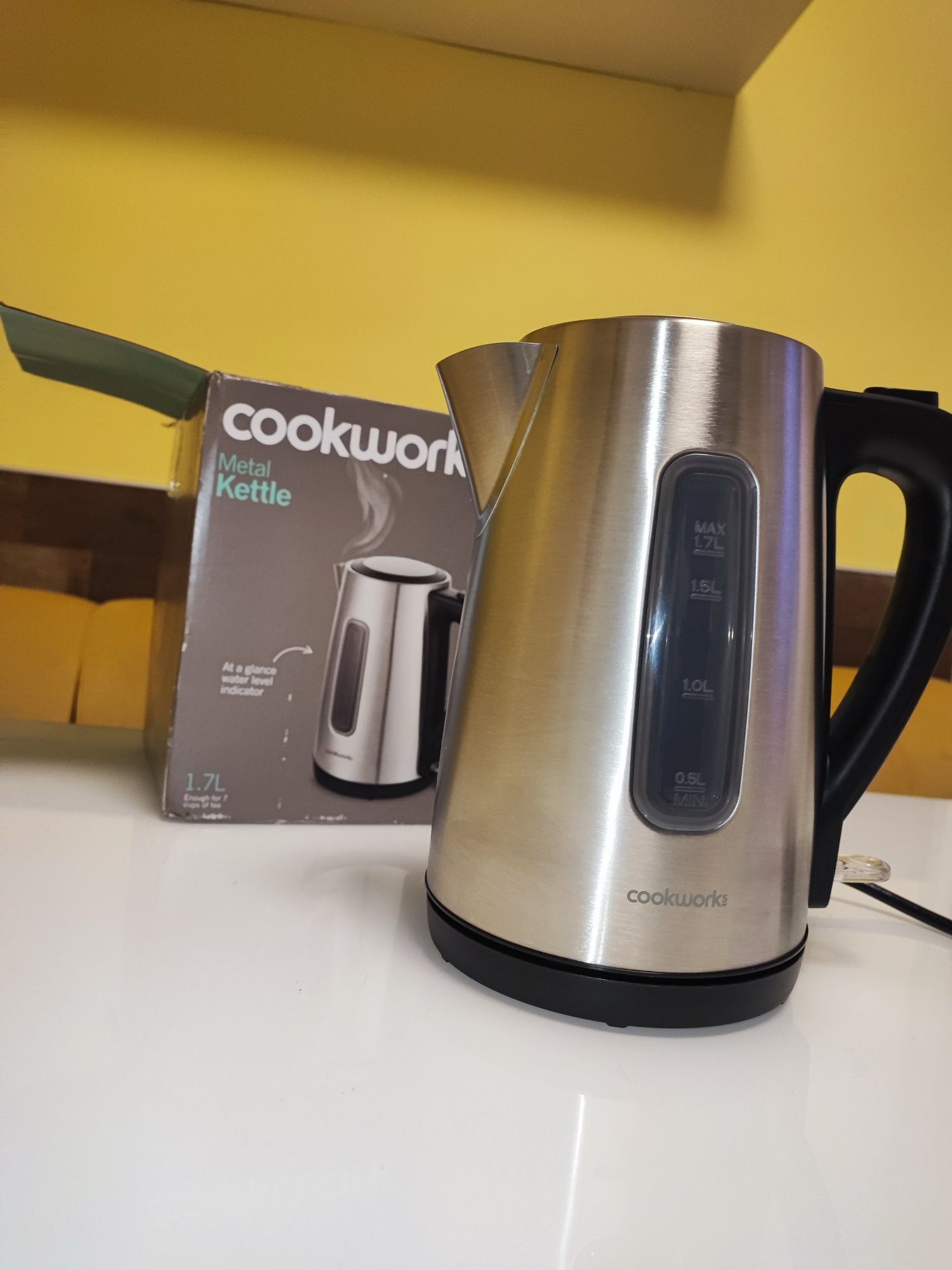 Кана за топлене на вода COOKWORKS нова