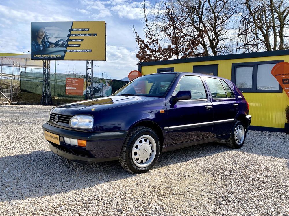 VW Golf III 1995 Editie Rolling Stones 1.6 -75cp -146.000 Km Reali