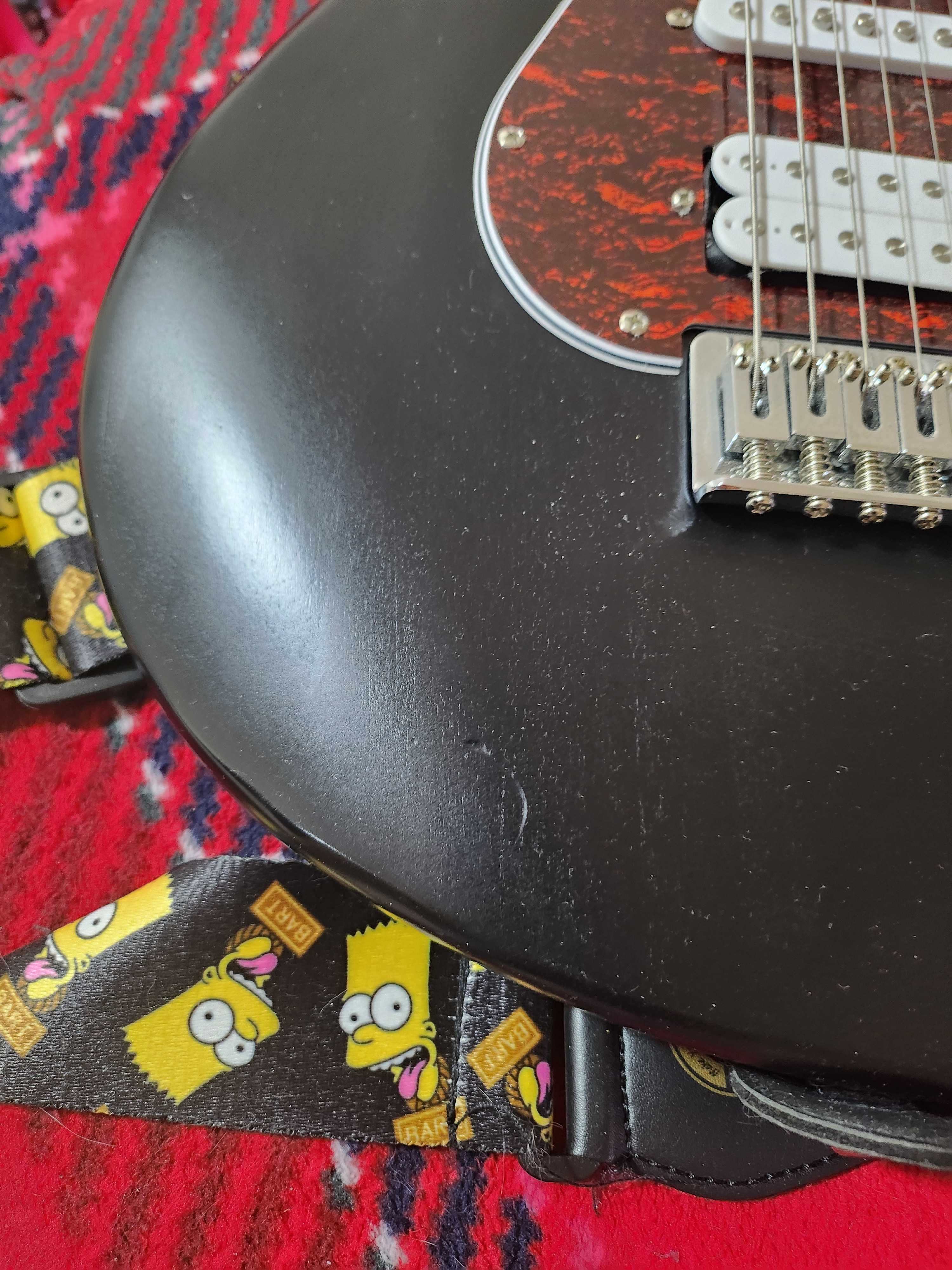 Электрогитара Cort G110 и комбоусилитель Yamaha GA15II