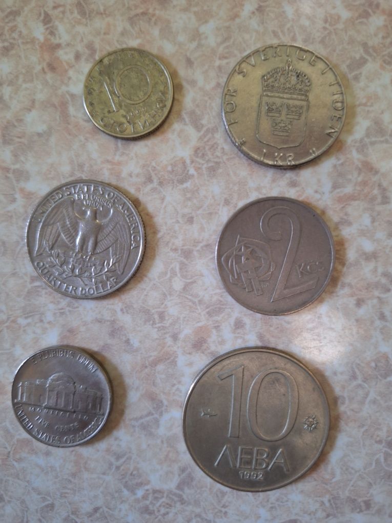 Vand monede diverse valute