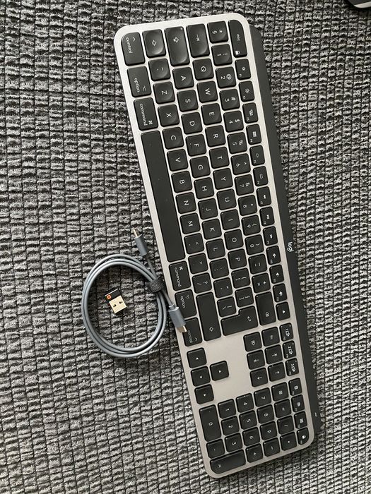 Set tastatura mouse Logitech MX Keys S combo pentru Mac
