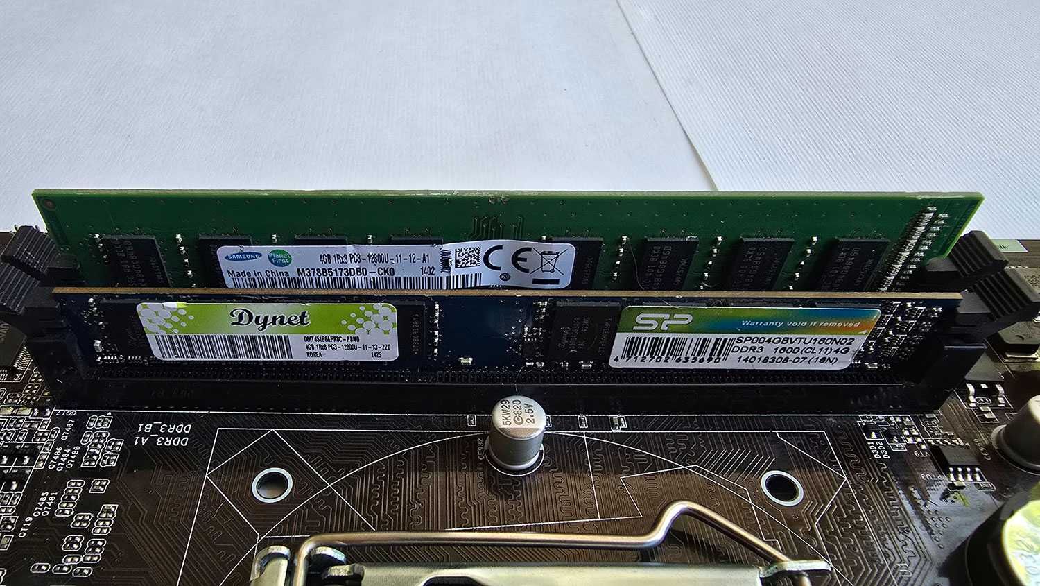 Комплект дъно, процесор и рам ASROCK h81 Pro + Celeron G1840 + 8Gb Ram