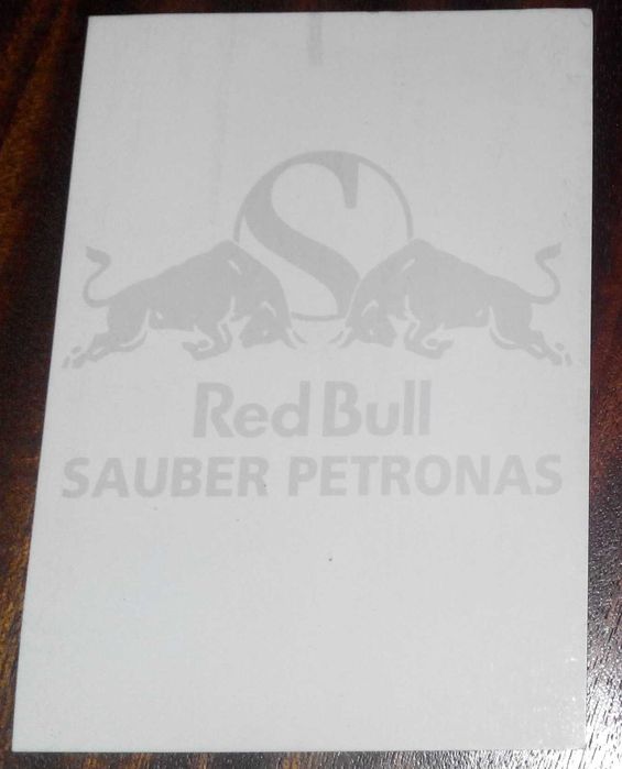 Картичка с автограф Жан Алези, Заубер - 50lv