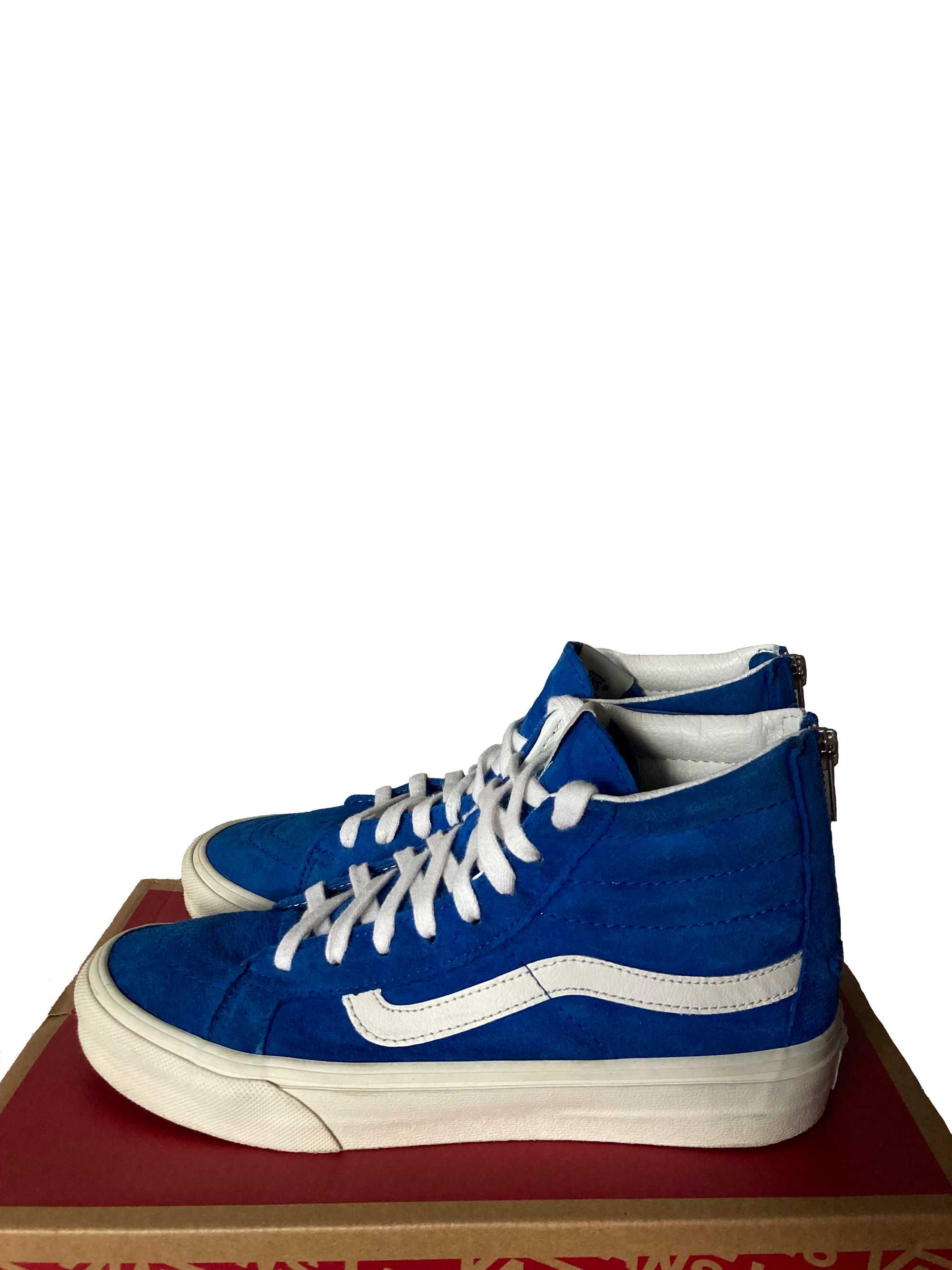 Vans SK8-HI SLIM ZIP blue 38 номер