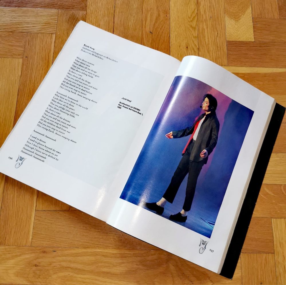 Книга Майкъл Джексън Michael Jackson подписана автобиография на немски