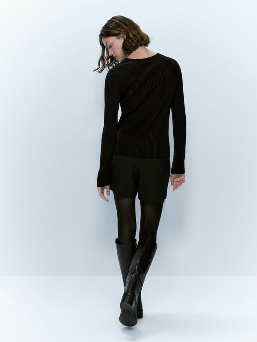 Pulover reiat Massimo Dutti