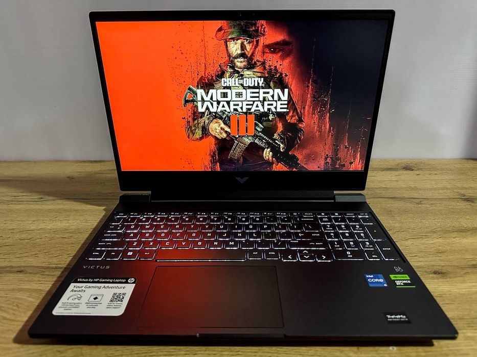 HP VICTUS GAMMING notebook RTX videokarta bilan