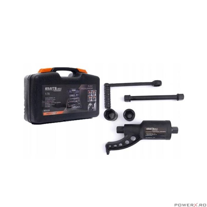 Reductor, multiplicator forta tir, 8000 Nm, pentru prezoane si